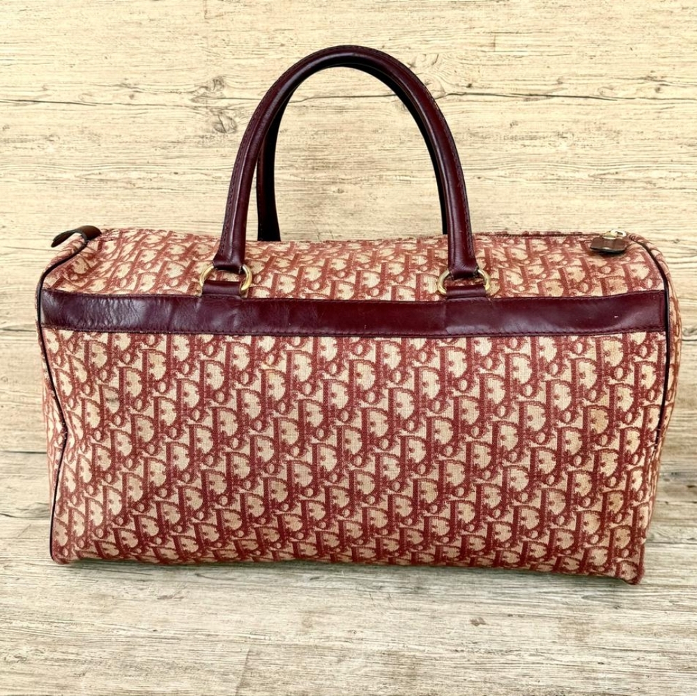 Authentic Christian Dior Vintage Travel Bag